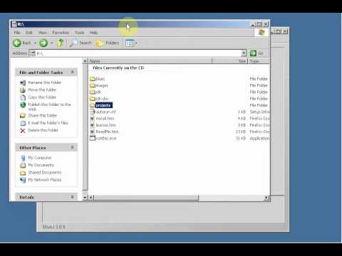 BlueJ (Barnes & Kolling): Copy CD Examples (Win XP)