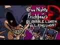PLAYABLE LORD X GUARD All Endings | Five Nights at Frickbear's 3 Mod [Lunatic Difficulty]