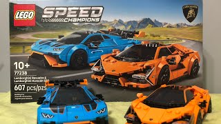 Lego Speed Champions Lamborghini 2 Pack Set Review