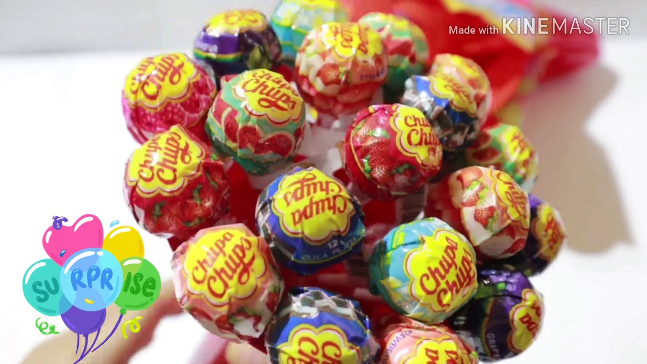 CHUPA CHUPS FLOWER BOUQUET | LOLLIPOPS