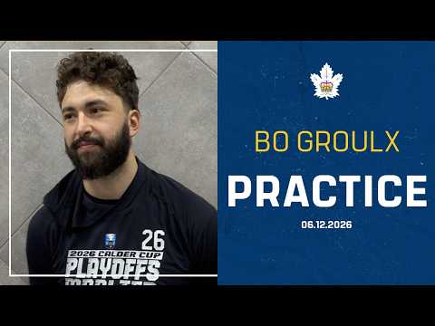 Bo Groulx | RD5 GM1 Pre Game vs Chicago Wolves | June 12, 2026