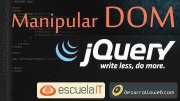 Manipulación del DOM con jQuery