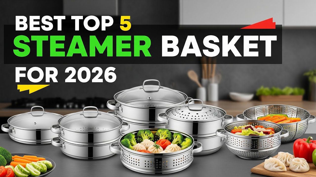 Best Top 5 Steamer Basket For 2026 | Healthy Cooking Made Easy