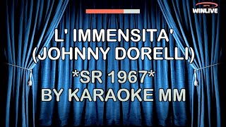 Johnny Dorelli - L'immensità (SR 1967) KARAOKE MM