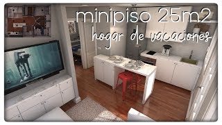 minipiso 25m2 / 269ft2 (hogar de vacaciones para una pequeña familia con un niño.)