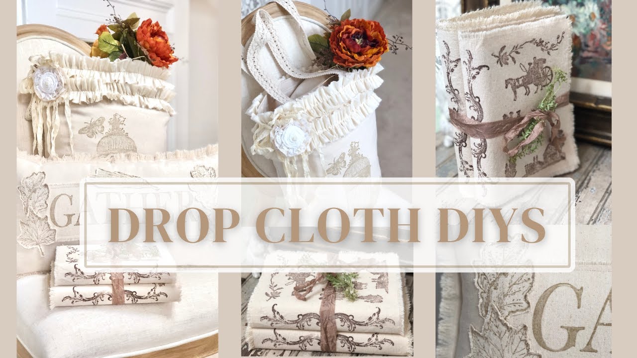 ИДЕИ из ткани для поделок, которые вам захочется попробовать | Обложка для книги в стиле «потерто...