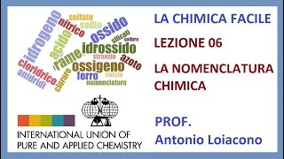 LA CHIMICA FACILE - Lezione 06 - La Nomenclatura Chimica screenshot 4