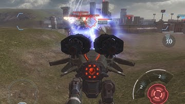 【War Robots】Test Server 2.9.2 - New battle UI【Springfield】