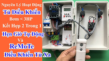Cách Điều Khiển Bơm Từ Xa Bằng Remote Kết Hợp Hẹn Giờ Tự Động | Thagi Garden
