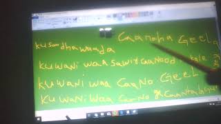 Ku Soo Dhawaadda Barashada Af Soomaaliga Ka Aflaxa