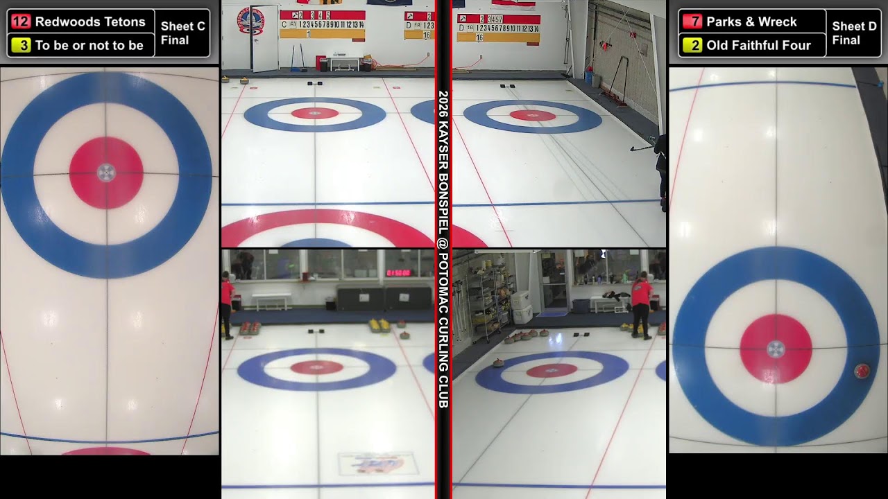 2026 Kayser - Draw 1 C/D - Redwoods Tetons v To be or not to be; Parks & Wreck v Old Faithful Four