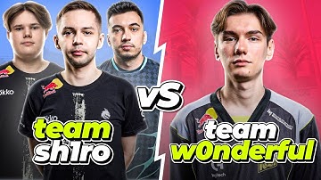 SH1RO + WOXIC + ZWEIH vs W0NDERFUL on FACEIT with Utility Guide, Multi POV & Voice Comms (Dust2)