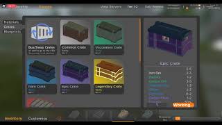 CTS opening crates for no reason