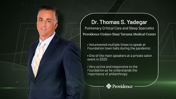 Thomas S  Yadegar, MD: 2022 Physician Champion