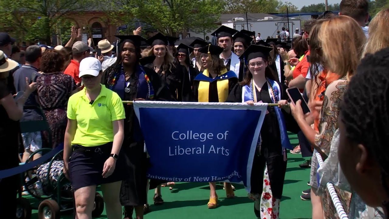 UNH Commencement College of Liberal Arts - Class of 2022 - YouTube