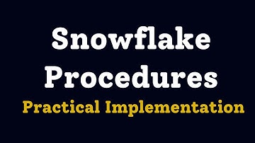 Snowflake Procedure Real Time Use Case | SQL Scripting | Truncation of Tables