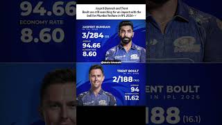 bumrah &amp; Boult in the ipl 2026 😭