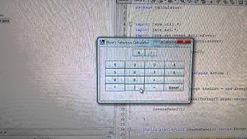 Calculator in Java Part 2 - Learning JFrame/JPanel