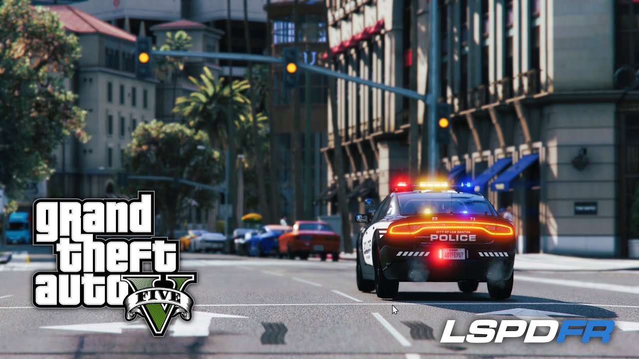 GTA 5 LSPDFR Mod Gameplay - LSPD Patrol [NO COMMENTARY] [001]