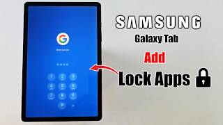 How to add apps lock in Samsung Galaxy Tab S10 Lite screenshot 1