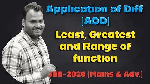 AOD Least, Greatest Value, Range