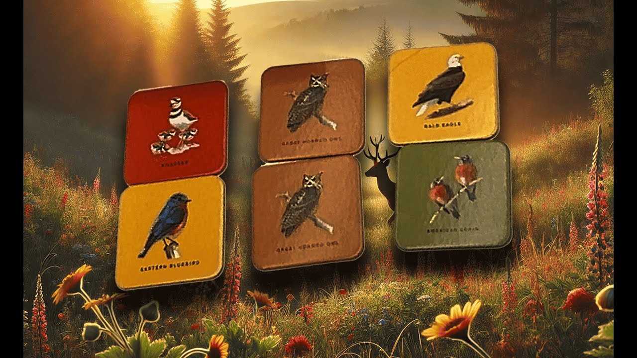 🦜 BIRD BRAIN? NOT AFTER THIS GAME! — MAPLE LANDMARK WOOD MEMORY TILES