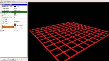 rviz Grid display type