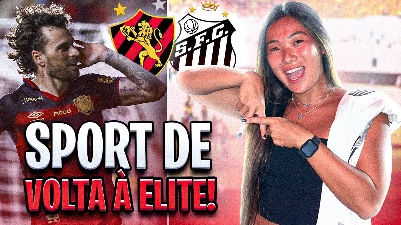 ÚLTIMO JOGO, ACABOU A SÉRIE B! RUMO Á ELITE EM 2025! Sport 2X1 Santos