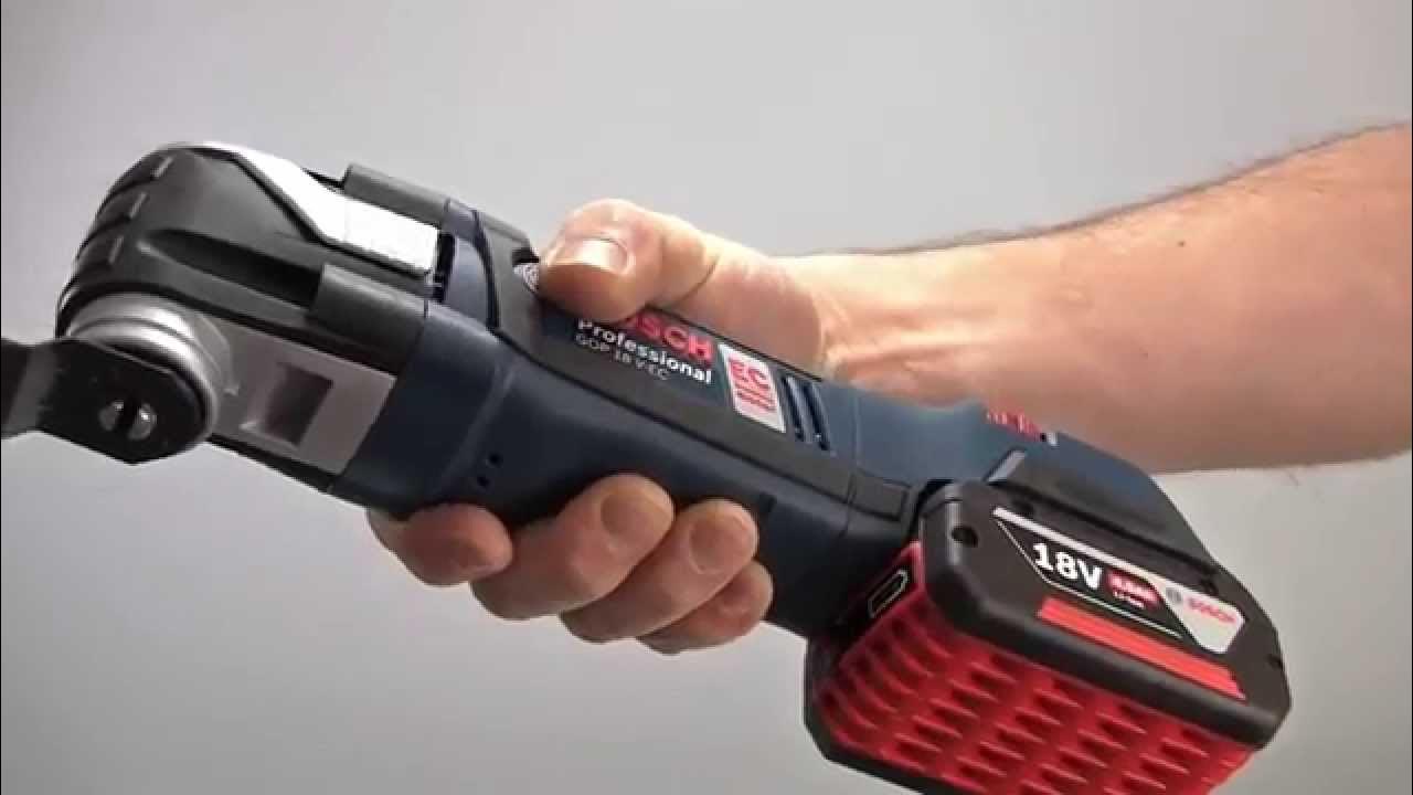 Bosch Blue Professional Power Tools - GOP 18V-EC Brushless Multitool 