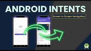 How to Use Intents in Android (Start Activities & Pass Data) | #Android Development 2026 | Lesson #9