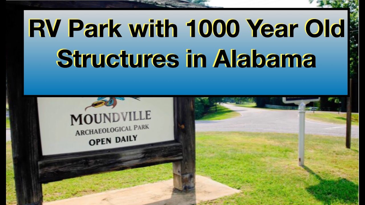 Mississippian Mound Builders Site Moundville Alabama. 1000 y/o