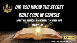 Did you Know The Secret Bible Code in Genesis