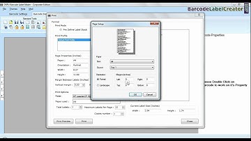 How to Change Print Settings by using DRPU Barcode Label Maker Software