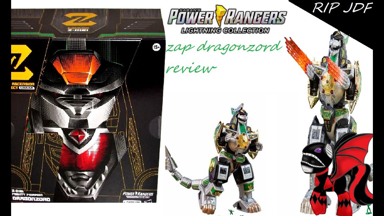 Power rangers Zap Dargonzord Z-0121  Unboxing review