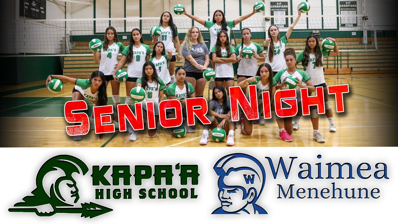 Kapaa Warriors Girls Volleyball VS Waimea Menehune 10-15-24 LIVE - YouTube