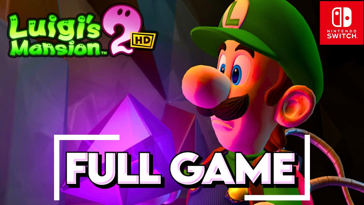 Luigi's Mansion 2 HD - Full Game - Walkthrough