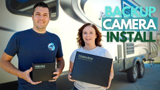 Haloview RV Back Up Camera Install | The Best RV Back up Camera  haloview rd7  side marker cameras