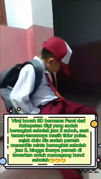 takut telambat‼️ berangkat lebih dulu...