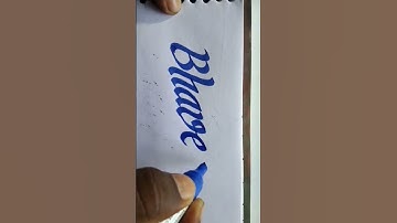 Bhavesh Name Marker Pen Calligraphy Latter Sudhare Writing Video YouTube Shortvideo English Video