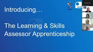 Introduction to the Learning and Skills Assessor Apprenticeship - Real Training & Sporting Futures