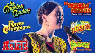 CUMBIAS PARA BAILAR TODA LA NOCHE - LOS ÁNGELES AZULES, CAÑAVERAL, YAGUARU, SONORA DINAMITA, Y MÁS