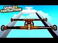 New Game Challenges My Vehicle Building Skills! - World of Contraptions First Look