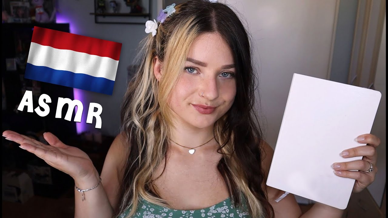 ASMR Teaching You Funny Dutch Animal Names 🐢 Pencil Sounds, Soft