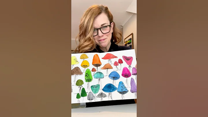 2025 sketchbook page 2. #2025sketchbook #learnwatercolor