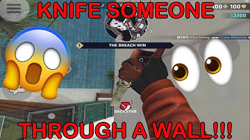 Knife glitch in SOAR | Knife through wall!!! | Critical Ops