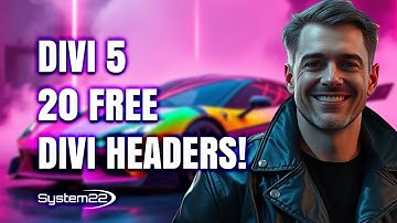 Divi 5 Free Download – 20 Flexbox Headers Pack (Install + Customize)