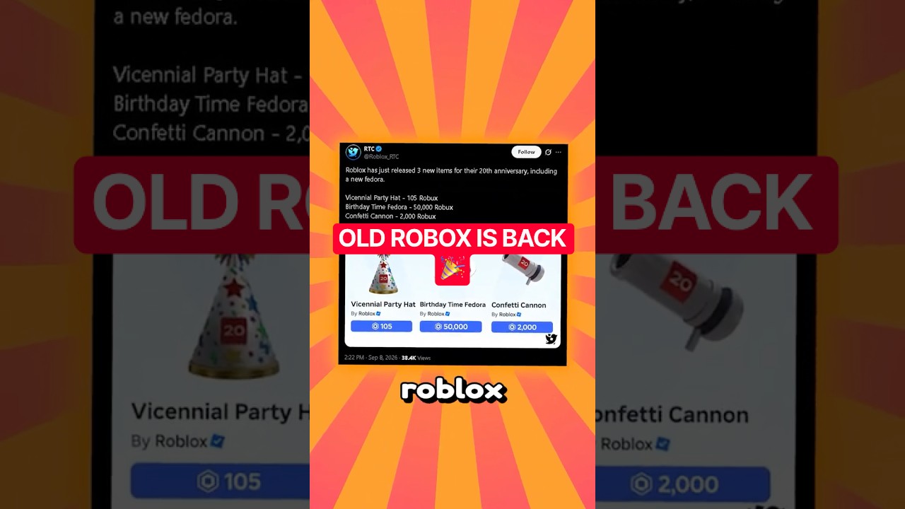 Roblox Just Went BACK In Time… 🤯