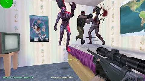 Counter Strike Zombie Mode cs_estate