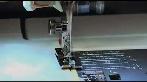 How to use Janome Blind Hem Foot G