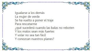 Izal - La  Mujer de Verde Lyrics